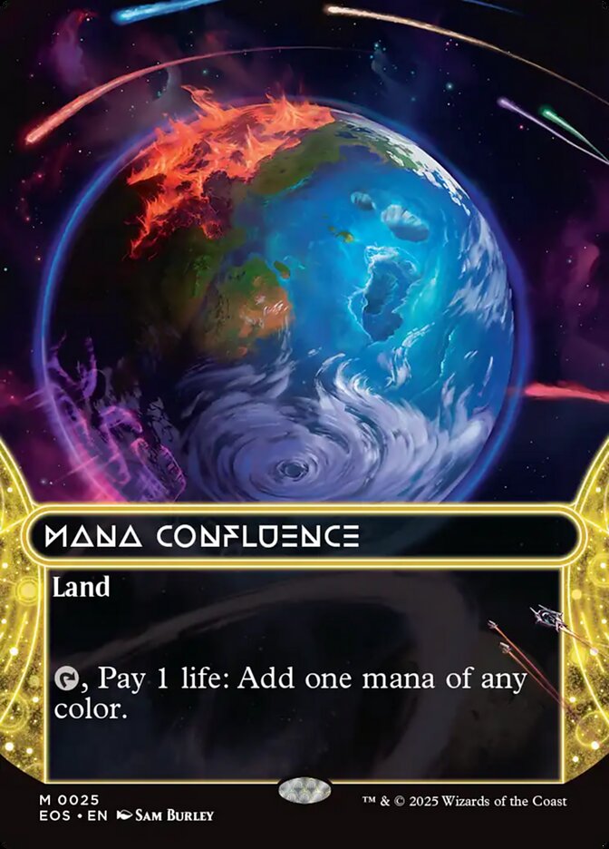 Mana Confluence 25 (Edge of Eternities: Stellar Sights) - Borderless Foil