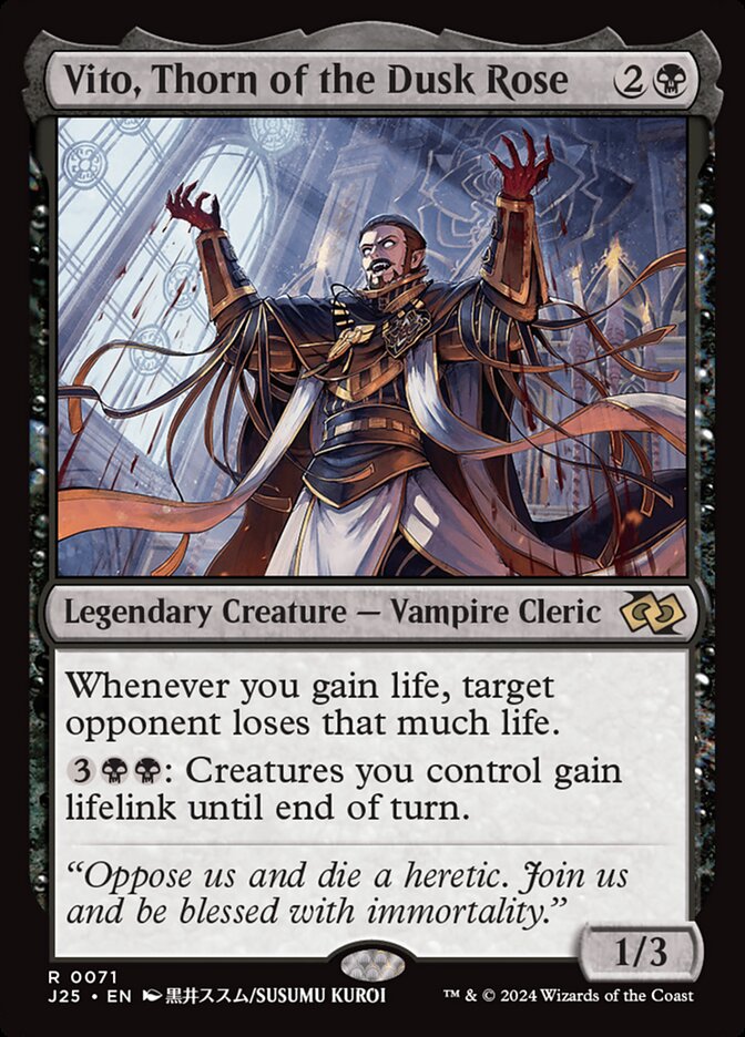 Vito, Thorn of the Dusk Rose 71 (Foundations Jumpstart)