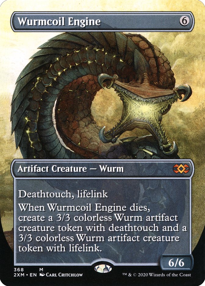 Wurmcoil Engine 368/332 (Double Masters) - Borderless