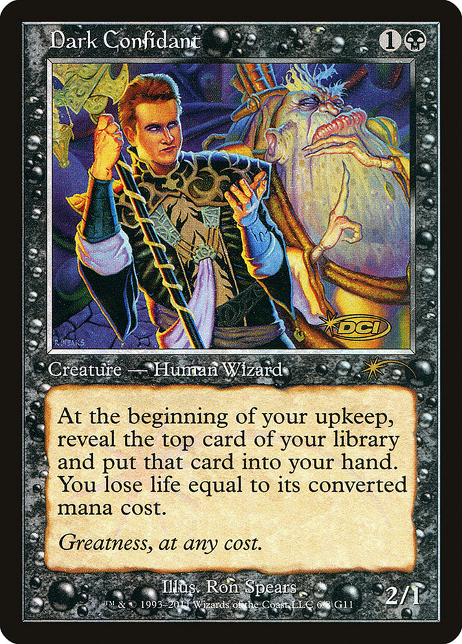 Dark Confidant 6/8 (Judge Promos) - Retro Foil