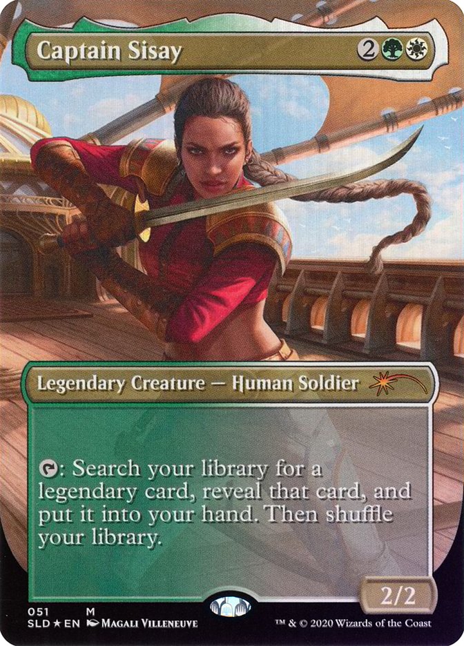 Captain Sisay 51 (Secret Lair Drop Series) - Borderless Foil