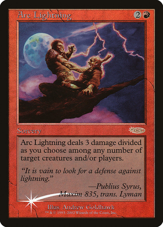 Arc Lightning 3/5 (Arena Promos) - Foil