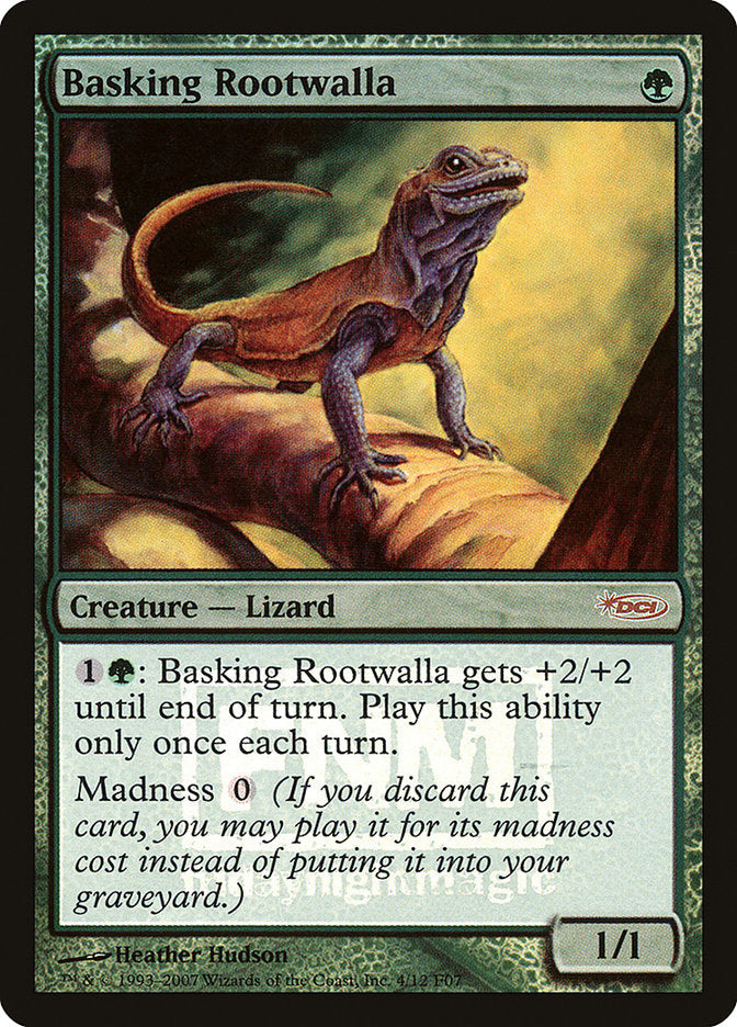 Basking Rootwalla 4 (FNM Promos) - Foil