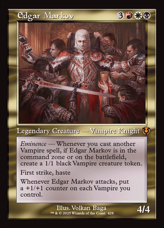 Edgar Markov Retro Frame 428 (Innistrad Remastered) - Retro