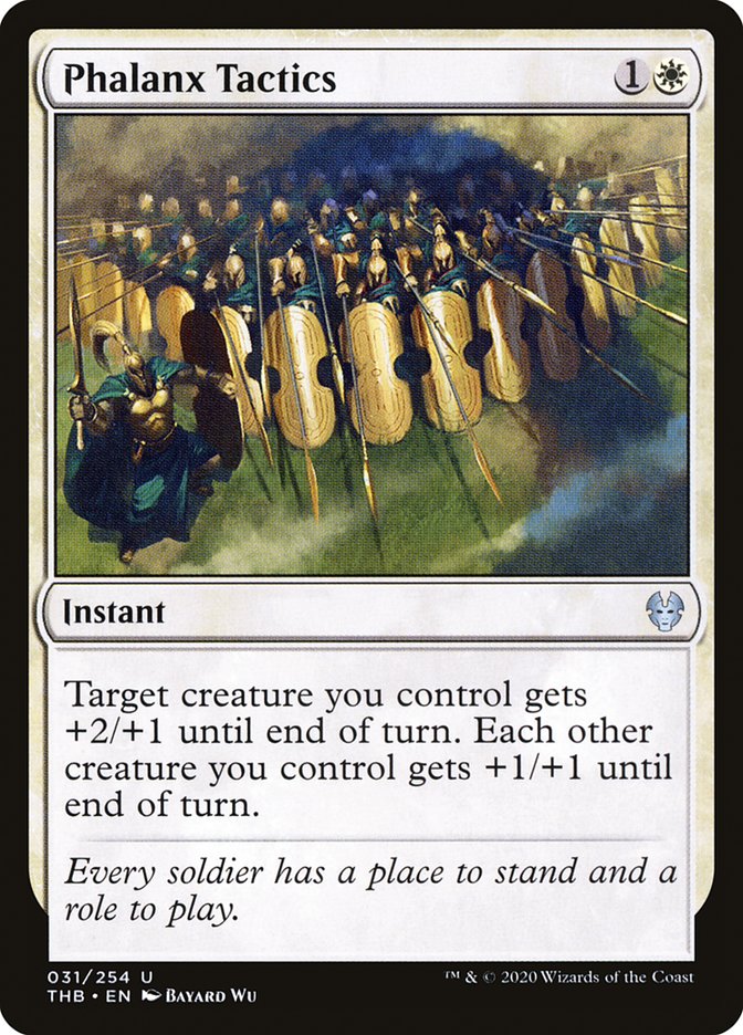 Phalanx Tactics 31/254 (Theros Beyond Death) - Foil