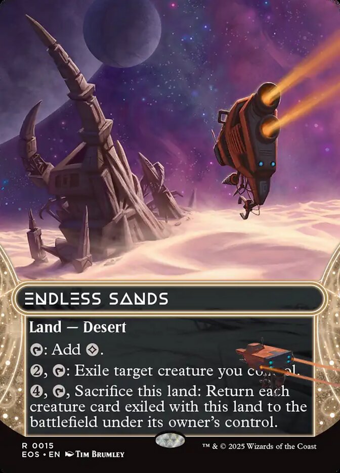 Endless Sands 15 (Edge of Eternities: Stellar Sights) - Borderless