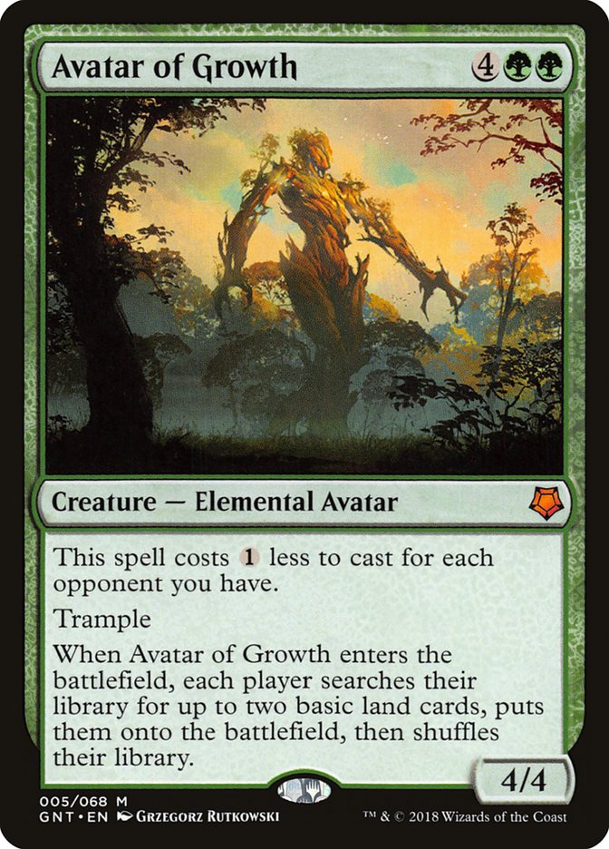 Avatar of Growth 5/68 (Magic Game Night)
