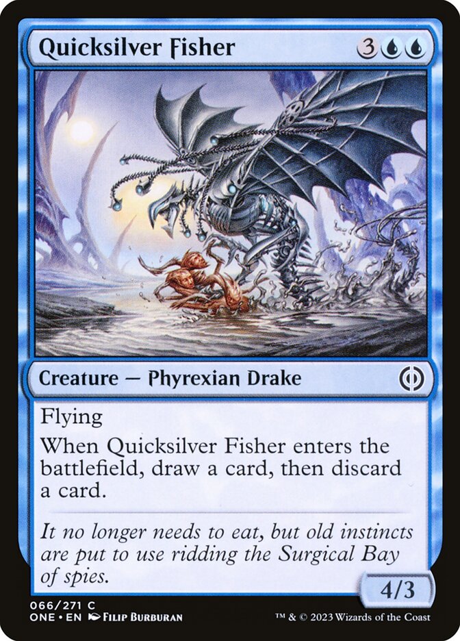 Quicksilver Fisher 66/271 (Phyrexia: All Will Be One)