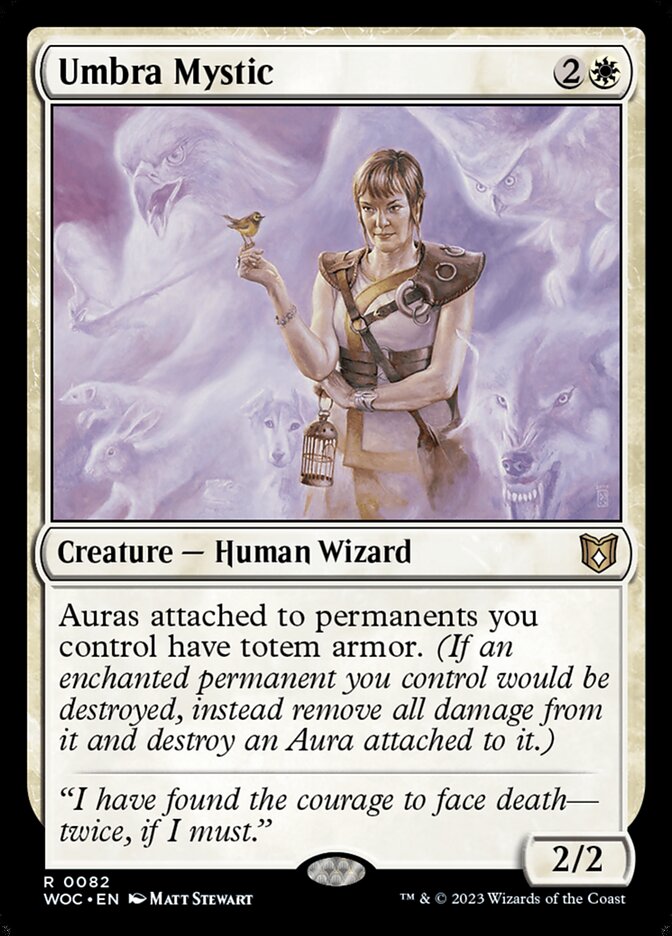 Umbra Mystic 82/173 (Commander: Wilds of Eldraine)