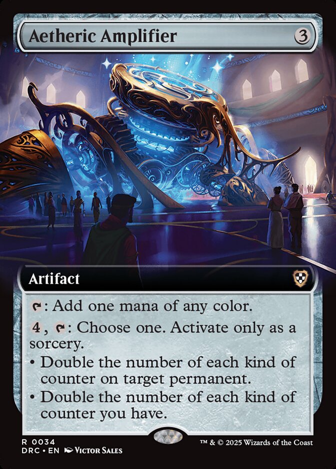 Aetheric Amplifier 34 (Commander: Aetherdrift) - Extended Art