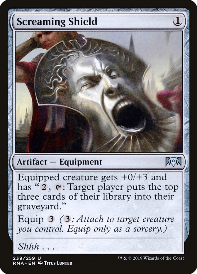 Screaming Shield 239/259 (Ravnica Allegiance)