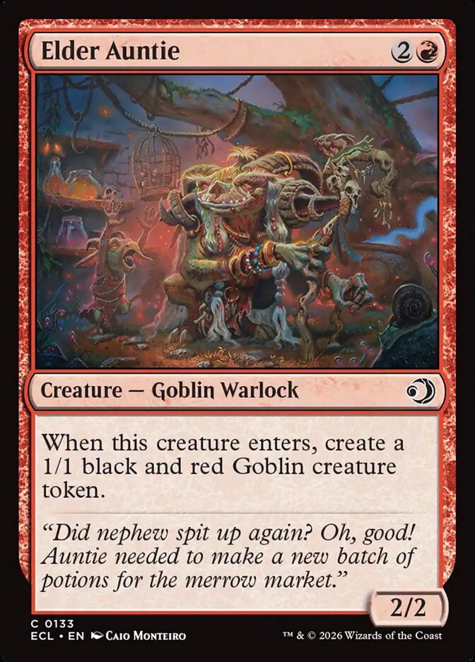 Elder Auntie 133 (Lorwyn Eclipsed) - Foil