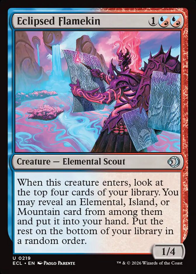 Eclipsed Flamekin 219/273 (Lorwyn Eclipsed)