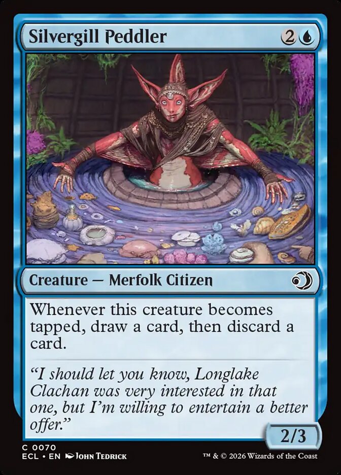 Silvergill Peddler 70/273 (Lorwyn Eclipsed) - Foil