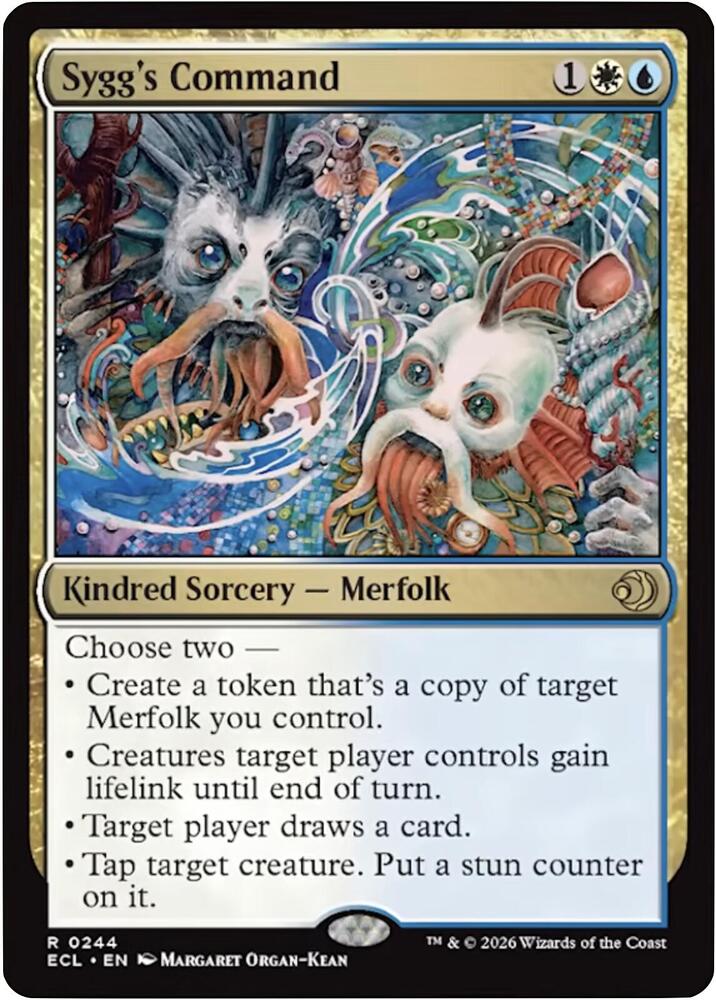 Sygg's Command 244 (Lorwyn Eclipsed) - Foil