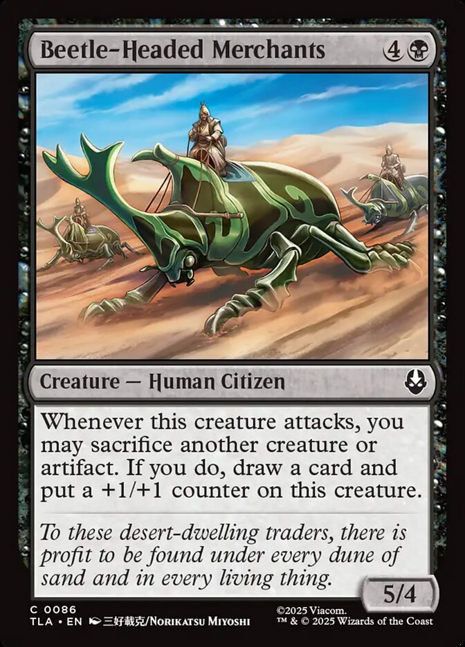 Beetle-Headed Merchants 86/286 (Avatar: The Last Airbender) - Foil