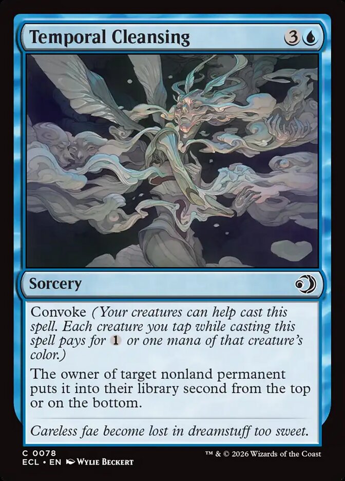 Temporal Cleansing 78/273 (Lorwyn Eclipsed)