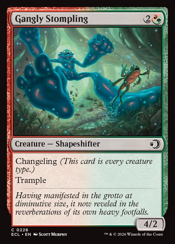 Gangly Stompling 226 (Lorwyn Eclipsed) - Foil