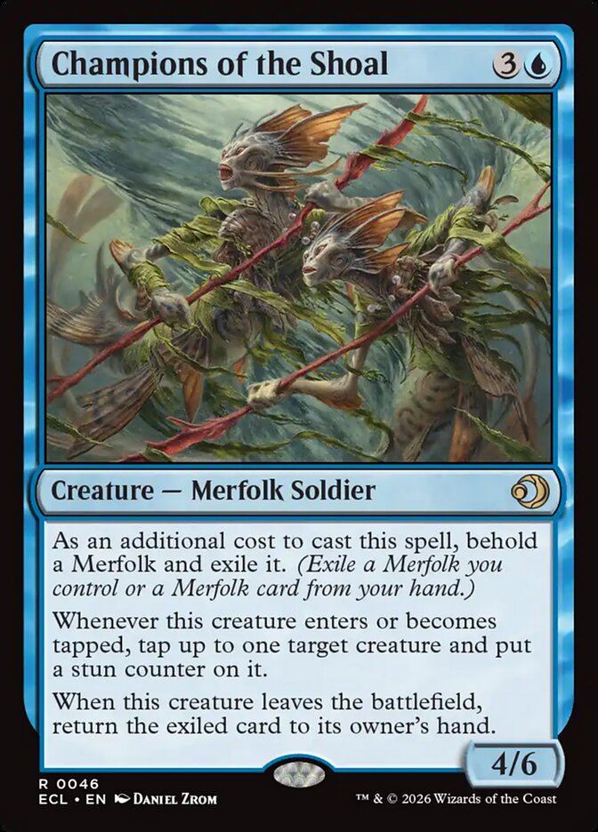 Champions of the Shoal 46 (Lorwyn Eclipsed) - Foil