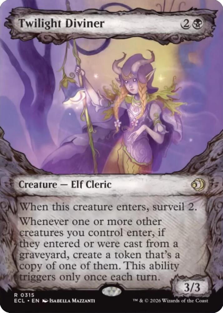 Twilight Diviner 315 (Lorwyn Eclipsed) - Showcase