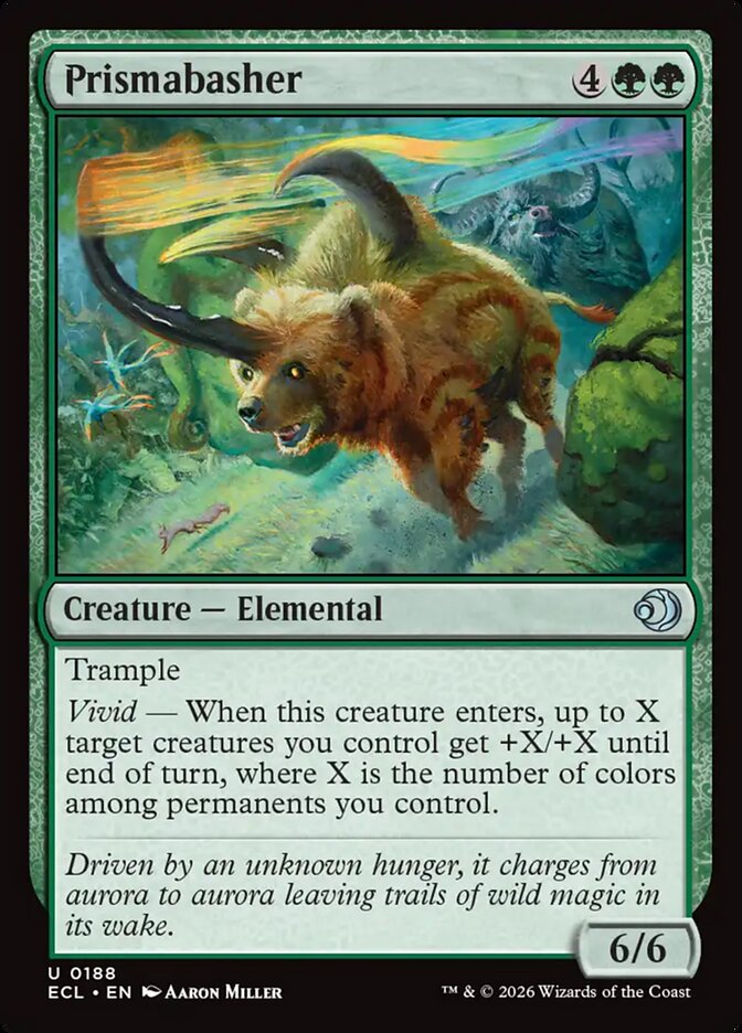 Prismabasher 188/273 (Lorwyn Eclipsed) - Foil