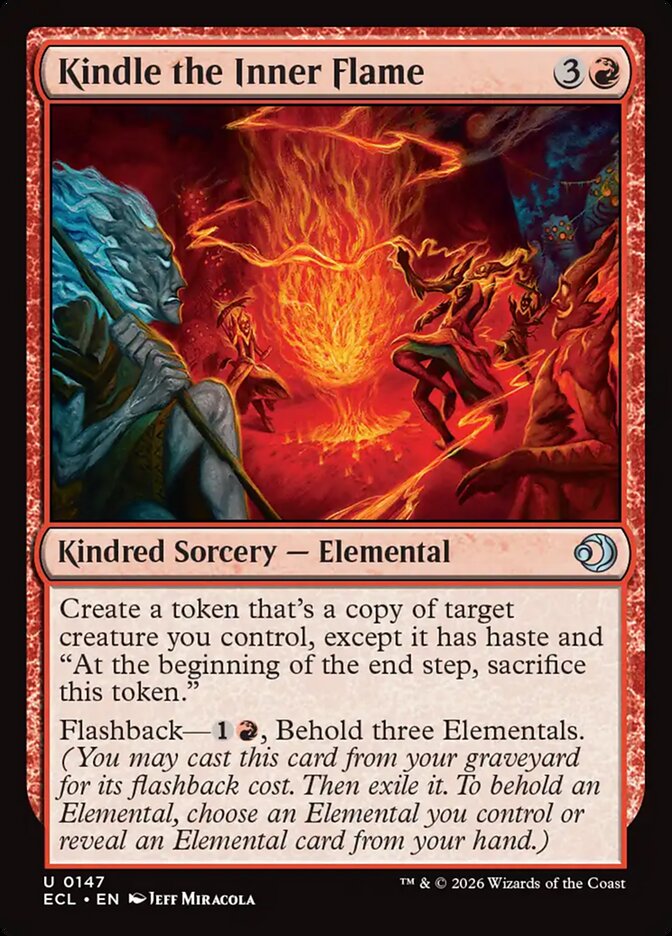 Kindle the Inner Flame 147/273 (Lorwyn Eclipsed) - Foil