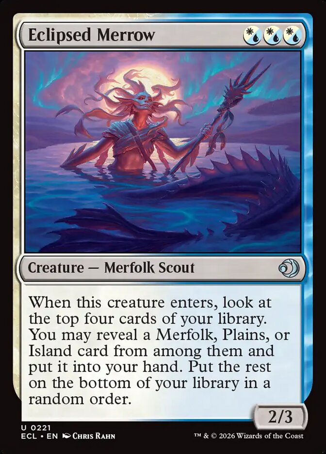 Eclipsed Merrow 221 (Lorwyn Eclipsed) - Foil
