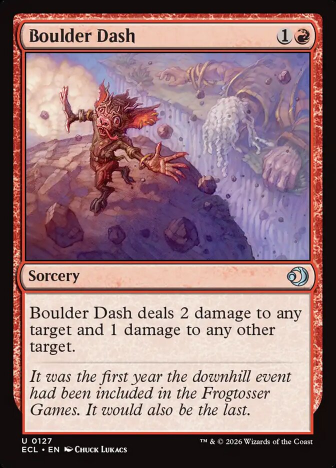 Boulder Dash 127 (Lorwyn Eclipsed) - Foil