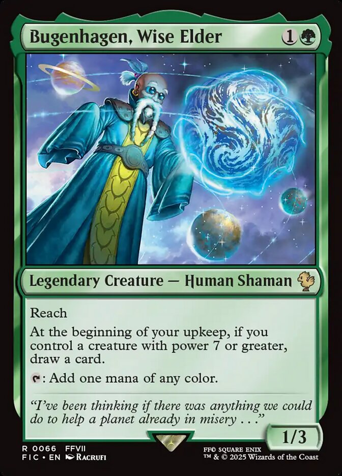 Bugenhagen, Wise Elder 66 (Commander: FINAL FANTASY)