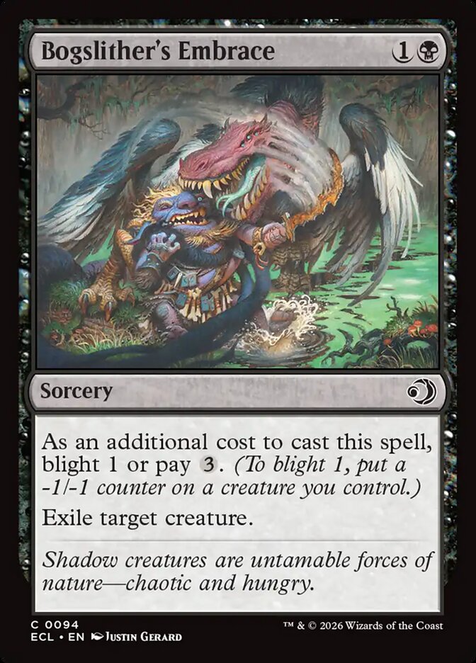 Bogslither's Embrace 94/273 (Lorwyn Eclipsed) - Foil