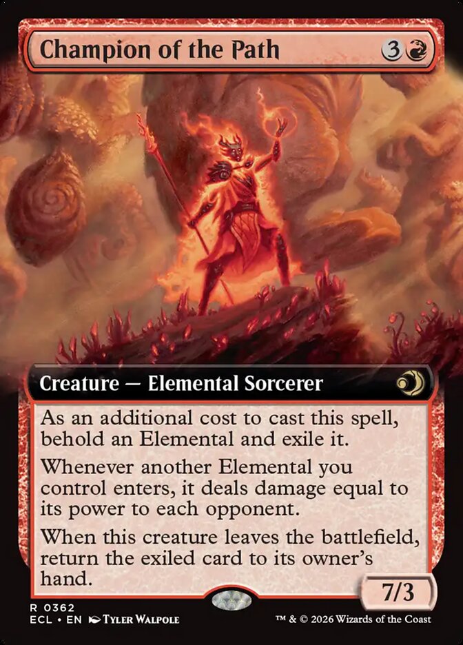 Champion of the Path 362/273 (Lorwyn Eclipsed) - Extended Art