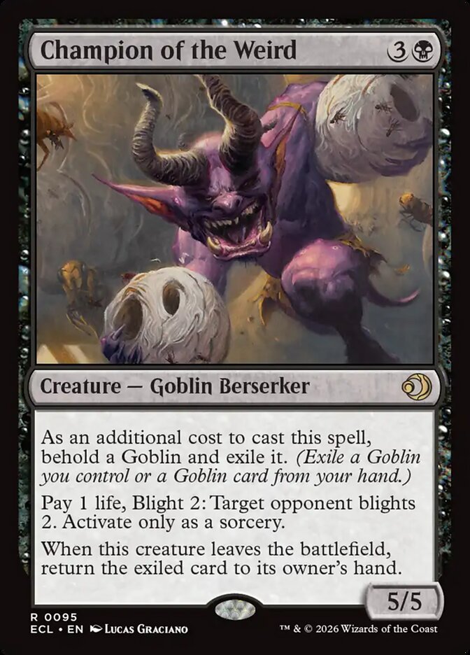 Champion of the Weird 95/273 (Lorwyn Eclipsed)