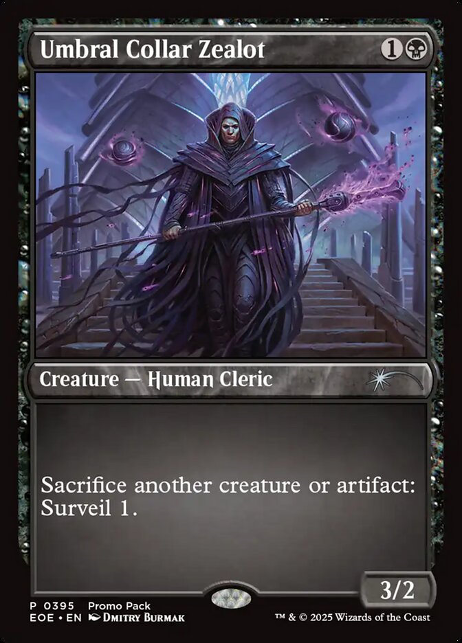 Umbral Collar Zealot 395/276 (Promo Pack: Edge of Eternities) - Foil