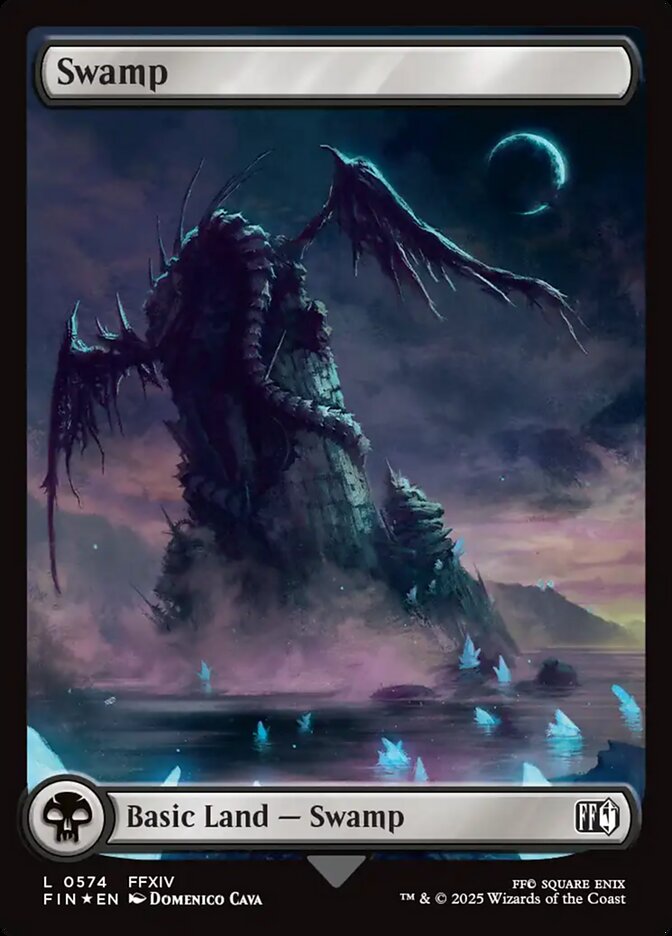 Swamp 574/309 (FINAL FANTASY) - Full Art Surge Foil