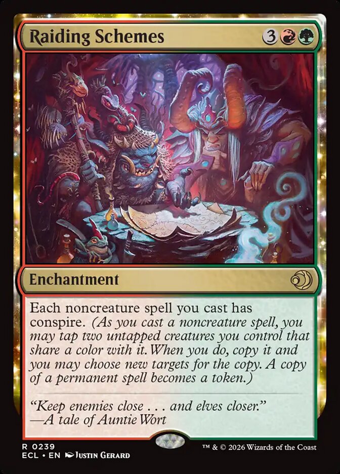 Raiding Schemes 239/273 (Lorwyn Eclipsed) - Foil