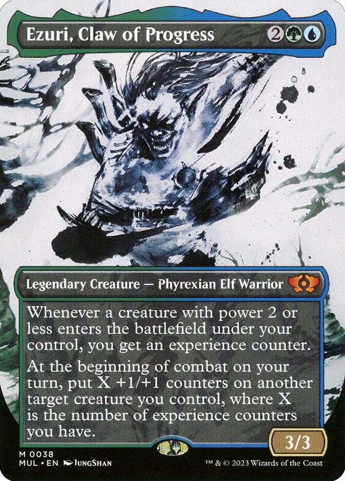 Ezuri, Claw of Progress 38 (March of the Machine: Multiverse Legends) - Borderless