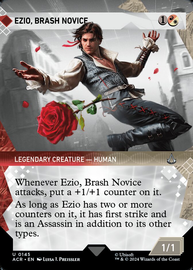 Ezio, Brash Novice 145/110 (Universes Beyond: Assassin's Creed) - Showcase