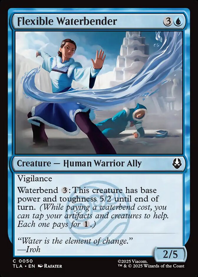 Flexible Waterbender 50/286 (Avatar: The Last Airbender) - Foil