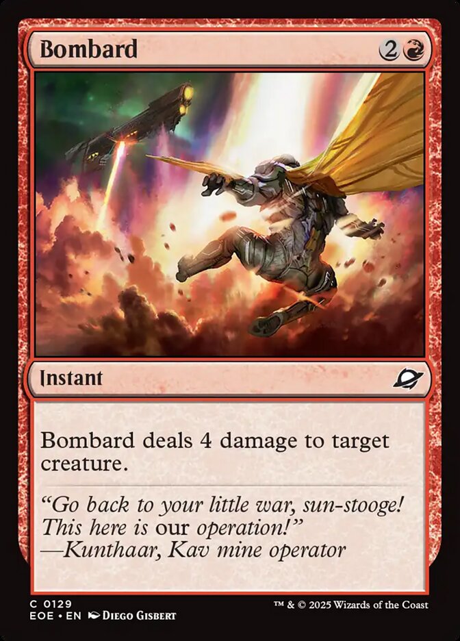 Bombard 129/276 (Edge of Eternities) - Foil