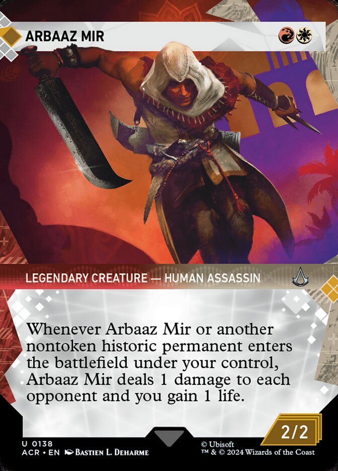 Arbaaz Mir 138/110 (Universes Beyond: Assassin's Creed) - Showcase
