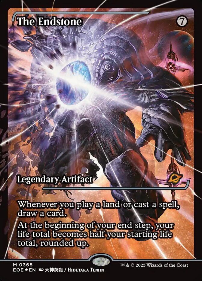 The Endstone 365/276 (Edge of Eternities) - Showcase Foil