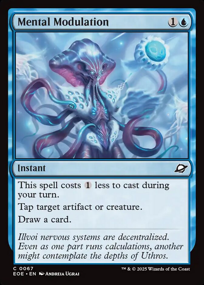 Mental Modulation 67/276 (Edge of Eternities) - Foil