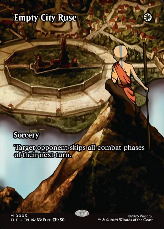 Empty City Ruse 3/317 (Avatar: The Last Airbender: Eternal-Legal) - Borderless