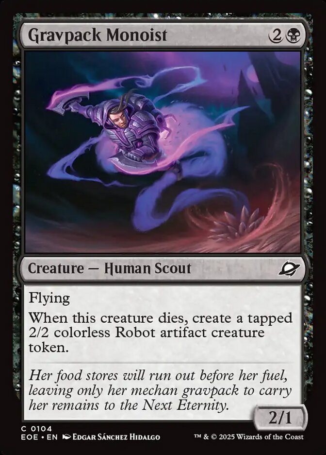 Gravpack Monoist 104/276 (Edge of Eternities)