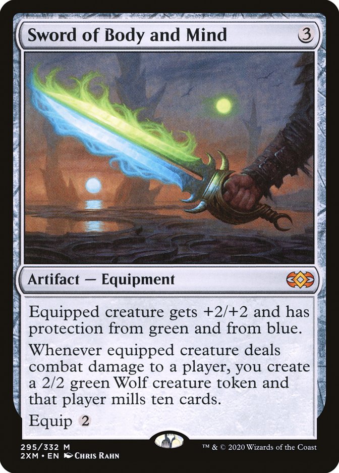 Sword of Body and Mind 295/332 (Double Masters) - Foil
