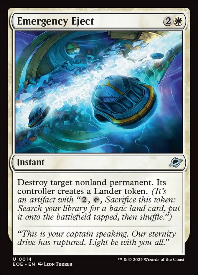 Emergency Eject 14 (Edge of Eternities)