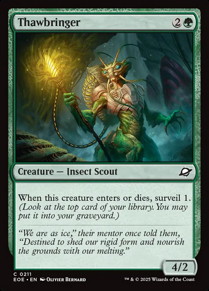 Thawbringer 211/276 (Edge of Eternities) - Foil
