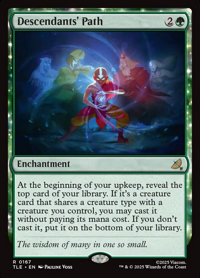 Descendants' Path 167/317 (Avatar: The Last Airbender: Eternal-Legal) - Foil