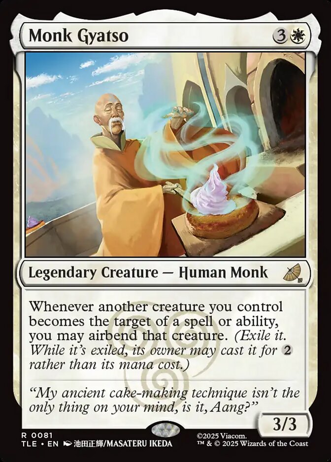 Monk Gyatso 81/317 (Avatar: The Last Airbender: Eternal-Legal) - Foil