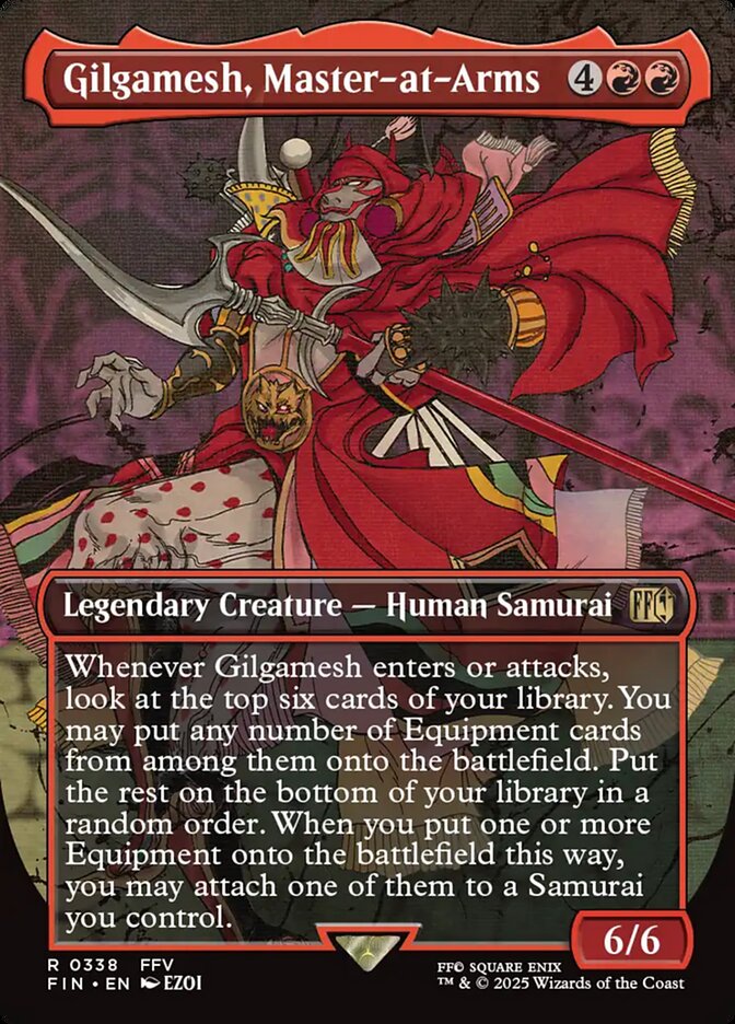 Gilgamesh, Master-at-Arms 338 (FINAL FANTASY) - Borderless